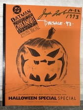 Batman: Legends Dark Knight Halloween Special West Coast Tour Ashcan Signed 2X picture