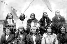 1891 Sioux Chiefs 4x6 photo picture