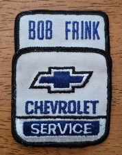 Vintage Bob Frink Chevrolet Sacramento California Dealership Service Patch picture