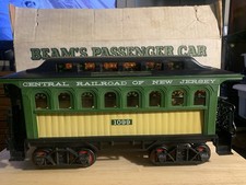 Jim Beam Beam Train Wheel Series Passenger Car CNJ 1099 Porcelain 750ml picture