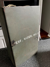 Vintage  WW2 US Army Military Chest Water Can M1A1 Field Gear Equipment picture