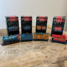 Set of 4 1992 Hallmark Keepsake Ornament Christmas Sky Line Collection picture