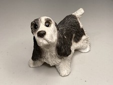Vintage 1984 Stone Critter Collection Figurine Cocker Spaniel Dog picture