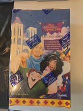 1990S SKYBOX HUNCHBACK OF NOTRE DAME DISNEY TRADING CARD BOX 48 PACKS SEALED picture