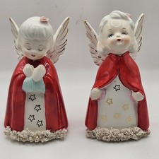 Fine Quality Japan Angel Christmas Holiday Girls With Stars And Spaghetti... picture