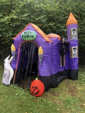 Halloween Inflatable 12ft Haunted House Read Description picture