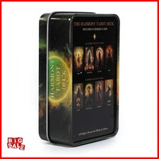Harmony Tarot In A Tin with Gilded Edges 78 Pcs Cards Tarot Deck with Guidebook picture