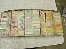 1956 1957 Wurlitzer 2000 / 2100 Wico Title Strip Holder Display Unit picture