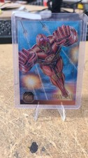 1995 Flair Marvel Annual Chromium Iron Man #3 Limited Edition Insert Card picture