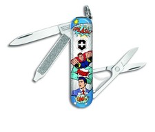 Victorinox Swiss Army COMIC BOOK CLASSIC SD Knife Knives Multi Tool picture