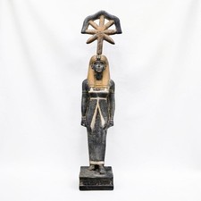 Ancient Egyptian Statue Seshat Goddess Antiques Rare Antique Pharaonic Unique BC picture