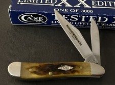 🔥 2019 Case XX 6220 Limited XX Edition Honeycomb Bone Heritage Peanut Knife picture