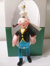 Soffieria De Carlini Popeye Sailor Ornament Hand Blown Glass Made In Italy NOS picture