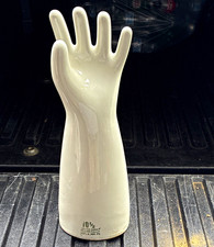 Mayer China Beaver Falls White Ceramic glove mold Glossy 10.5 in 1946 picture