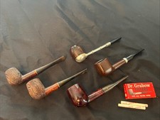 Vintage Pipes 2 Westbrook Grabow, Smoke Master, Medico, Viking + 2 Filters picture