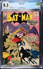 Batman #142 (DC Comics September 1961) CGC 8.5 Off Wht To Wht Pages picture