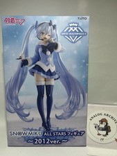 Hatsune Miku Snow Miku 2012 AMP Plus All Stars Figure Taito Japan NEW Authentic picture