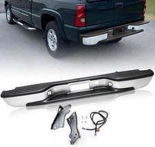 Rear Bumper Fits for 1999-2006 Chevy Silverado 1500 picture