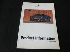 2004-2006 Porsche Carrera GT DEALER Book Internal Catalog Product Info Brochure picture