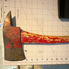 Vintage Boys Axe Sized Pickhead Fire Axe 3 lb 9.2 oz, 24 inches picture