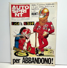Autosprint Italian Vehicle & Motorsport Magazine Issue No. 43 Oct 26-Nov 2 1976 picture