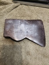 Vintage Unmarked Plumb ? Single Bit Axe Head Jersey Pattern 3lbs 3oz picture