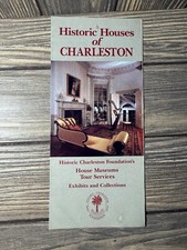 Vintage Historic Houses Of Charleston Brochure picture
