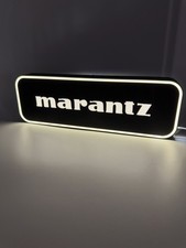 Marantz Audio Stereo - Light Up LED Sign With USB Plug - Black - Amp Receiver picture