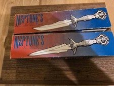 Kit Rae United Cutlery Neptunes Pearl Dagger And Bowie Knife Set UC870 UC871 picture