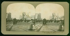 b002, Griffith & Griffith Stereoview, #2, S.F. Earthquake, Market Street, c1906 picture