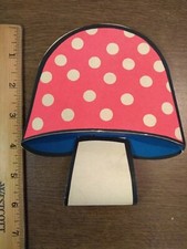 vintage mushroom wall decor ephemera 70s usa Gallery Wrappings picture