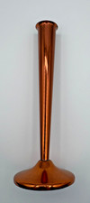 Vintage Coppercraft Guild Copper Trumpet Bud Vase 8.25 Inch Taunton Mass picture