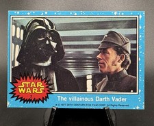 1977 Topps Star Wars Set-Break # 7 The Villainous Darth Vader NR-MINT picture