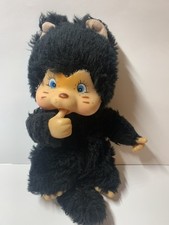 Vintage Monchhichi-style Cat -Thumb Sucking 7