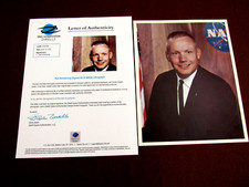 NEIL ARMSTRONG APOLLO 11 FIRST ON THE MOON SIGNED AUTO NASA LITHO PHOTO ZARELLI picture