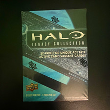 Upper Deck 2024 Halo Legacy Collection Trading Cards Blaster Box Sealed picture