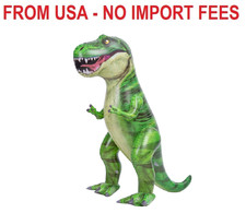 JOYIN 30”T.rex Dinosaur Inflatable, Tyrannosaurus Rex Inflatable Dinosaur Toy fo picture