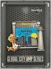 HARD ROCK HOTEL BILOXI 3D GLOBAL CITY AMP SERIES ANCHOR LIGHTHOUSE PIN # 658951 picture