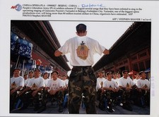 A35 A3527 China Beijing Forbidden City PLA Soldiers Turandot Opera Rehearsal picture