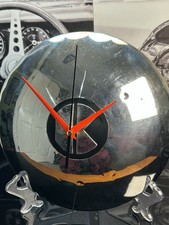 Vintage 1950s Kaiser Henry J Hubcap Clock 9