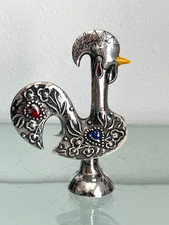 Vintage Rooster of Barcelos in Relief Silver Portugal (1980 - 1989) picture