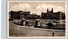 RPPC postcard Corner of Church square Pretoria South Africa vintage picture