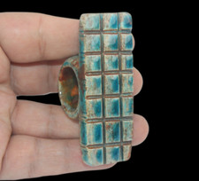 UNIQUE PHARAONIC ANCIENT EGYPTIAN CARTRIDGE RING Protection Symbols Ring (WR) picture