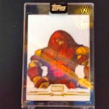 topps 2026 topps marvel mint juggernaut original sketch card 1/1 signed picture