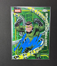 Alfred Molina Auto w PHOTO PROOF Doctor Octopus 2026Topps Chrome Marvel /99 #029 picture