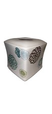 Nice Vintage Ceramic Tissue Box Cover Wamsutta Graphics picture