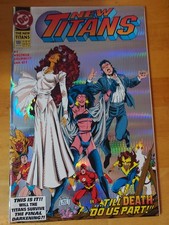 The New Titans #100 (1993) DC Comics Holofoil Foil Variant Cover Marv Wolfman picture