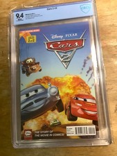 Disney Pixar Cars 2 #2 CBCS 9.4 limited series 2 of 2 Marvel Comics 8/11 picture