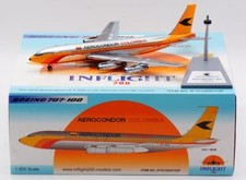 Inflight IF701OD0723P Aerocondor Colombia 707-100 HK-1818 Diecast 1/200 Model picture