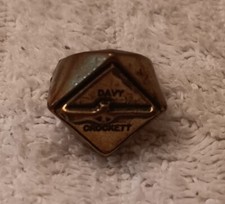 VINTAGE 1950'S DAVY CROCKETT RIFLE RING WESTERN PREMIUM picture